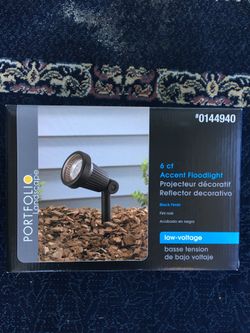 Brand New Landscaping Accent Floodlights, 6ct In One Box
