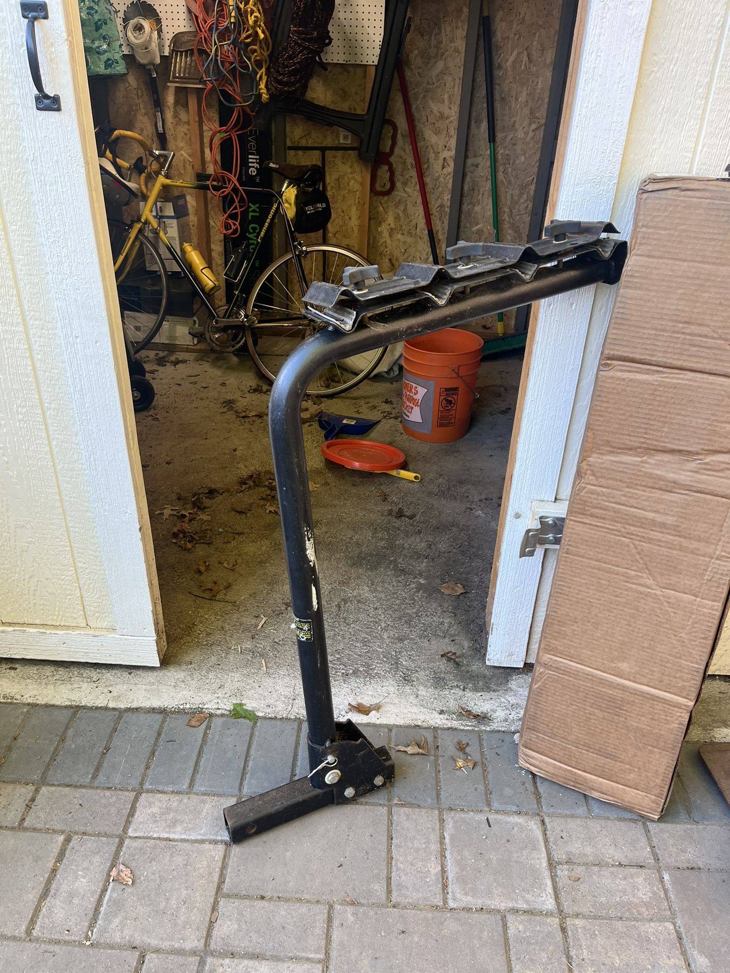 4 Bike Hauler Trailer Hitch Mount