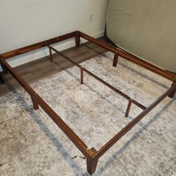 12inch Solid Wood Queen Bed Frame