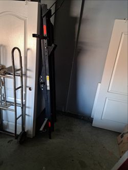 Motorcycle hitch hauler