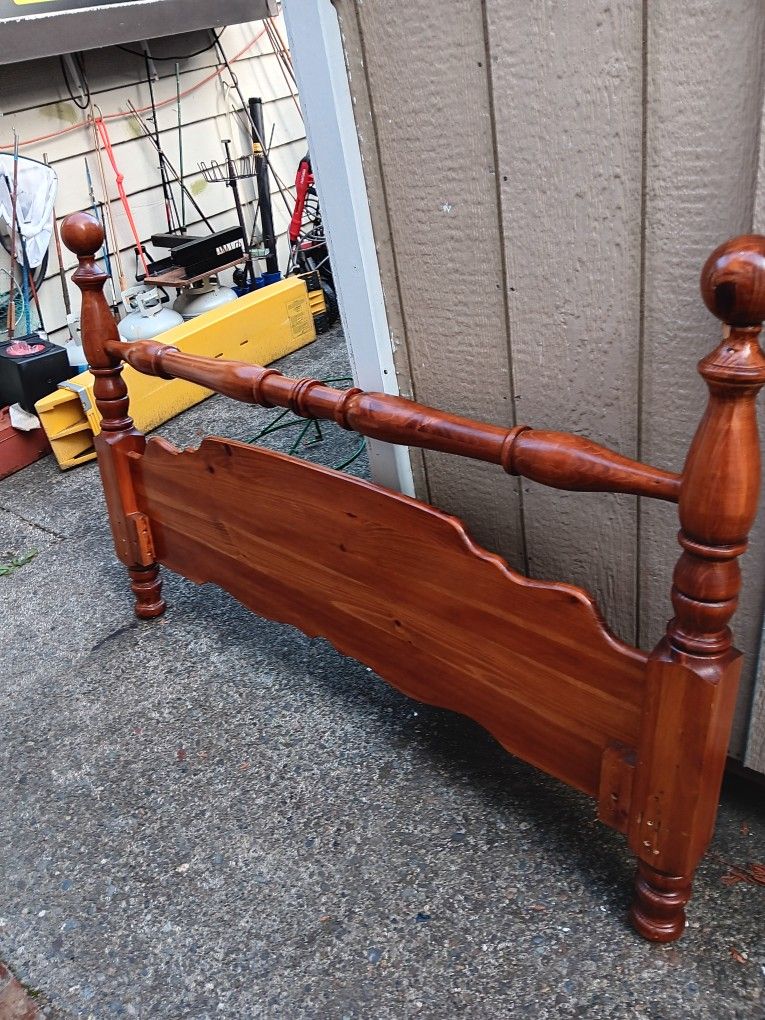 Queen Bed Frame. Wood