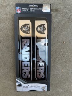 NFL Raiders Premium Edition Badge Team Accent Kit