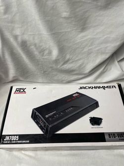 MTX Audio JackHammer JH7005 5-Channel Car Amplifier (Open Box)