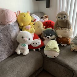 Round 1 Plushies