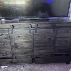 8 drawer farmhouse door dresser