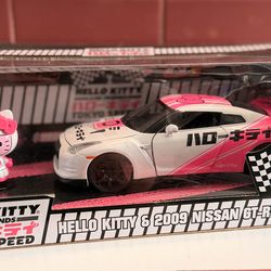 Jada hello kitty 2009 Nissan gt-r (r35)