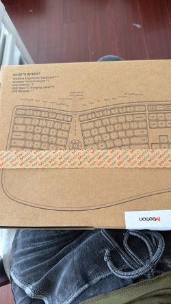 Wireless Ergonomic keyboard and mouse