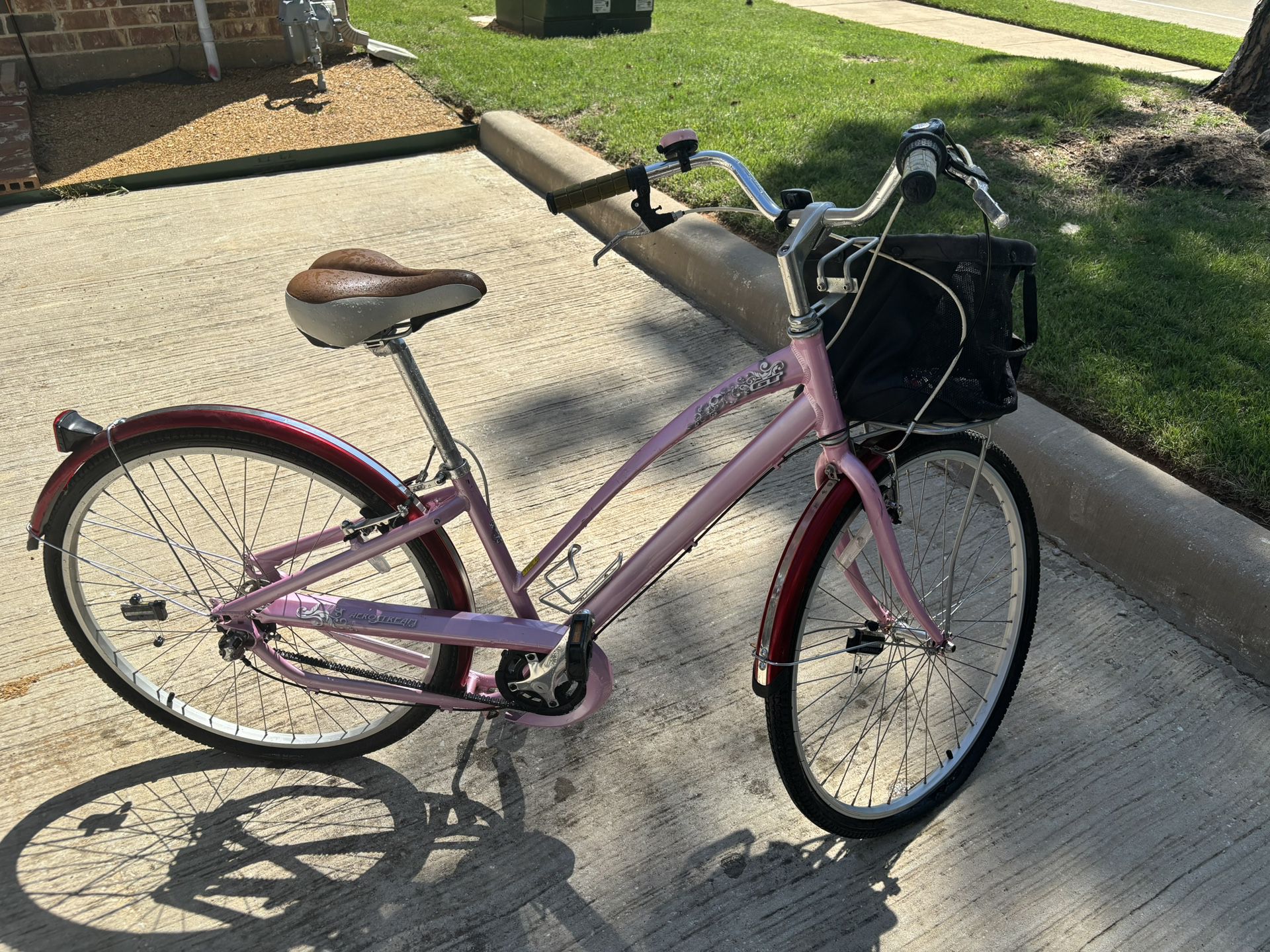 Pink Cruiser Bike