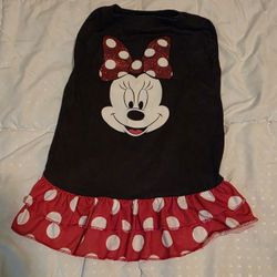 Pet Shirt.  Minnie Mouse