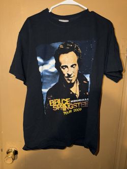 JTC Bruce Springsteen Working On A Dream Tour 2009 T Shirt Men’s Size Large Used