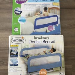 Two Sets Of Kids Bed Rails