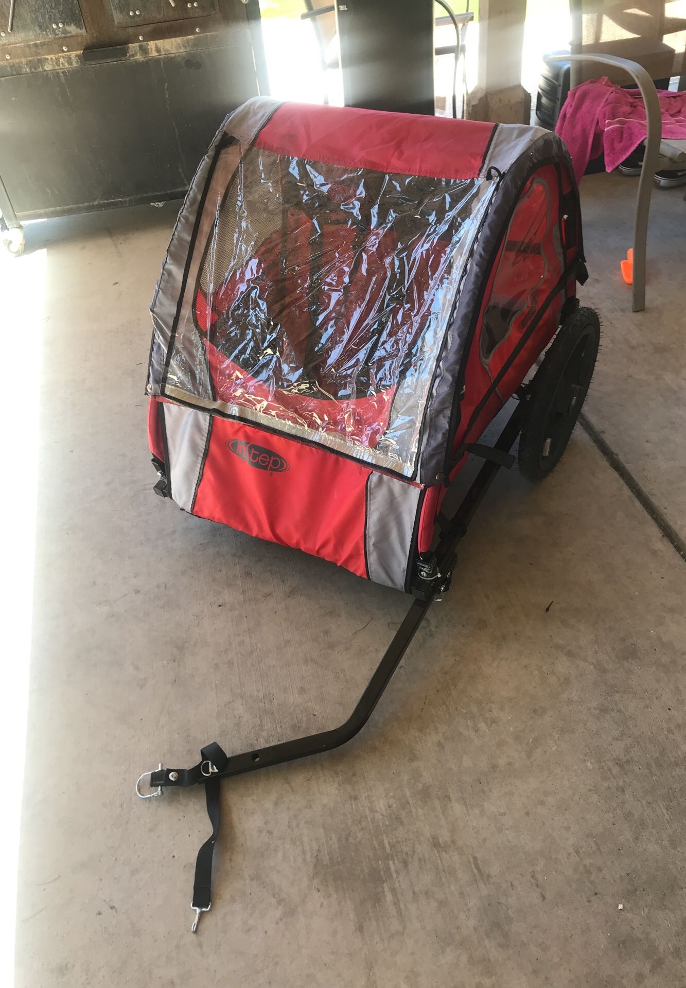InSTEP Pronto 12-qe140 Double Bicycle Bike Trailer Stroller