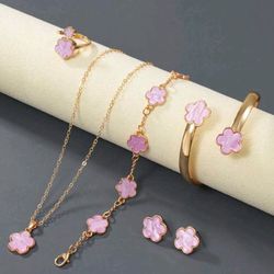 Purple Jewelry Set