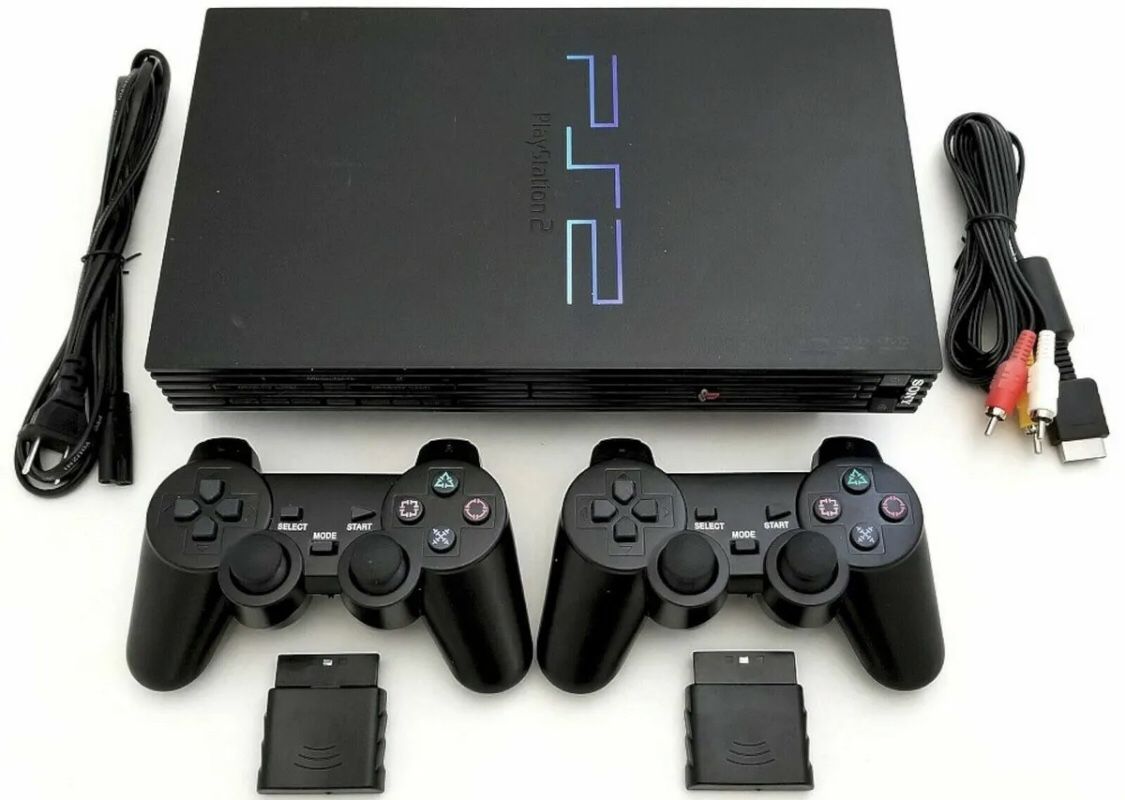 PS2 PlayStation 2 HD Loader System Plus 350+ PS2 Games
