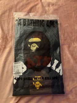 A Bathing Ape BAPE Black Graphic Tee Size L