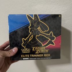 Pokémon Crown Zenith Elite Booster