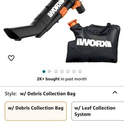 Worx 3 In 1 Leaf Blower