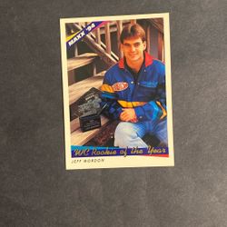 Jeff Gordon 1994 Maxx Rookie Of The Year #201