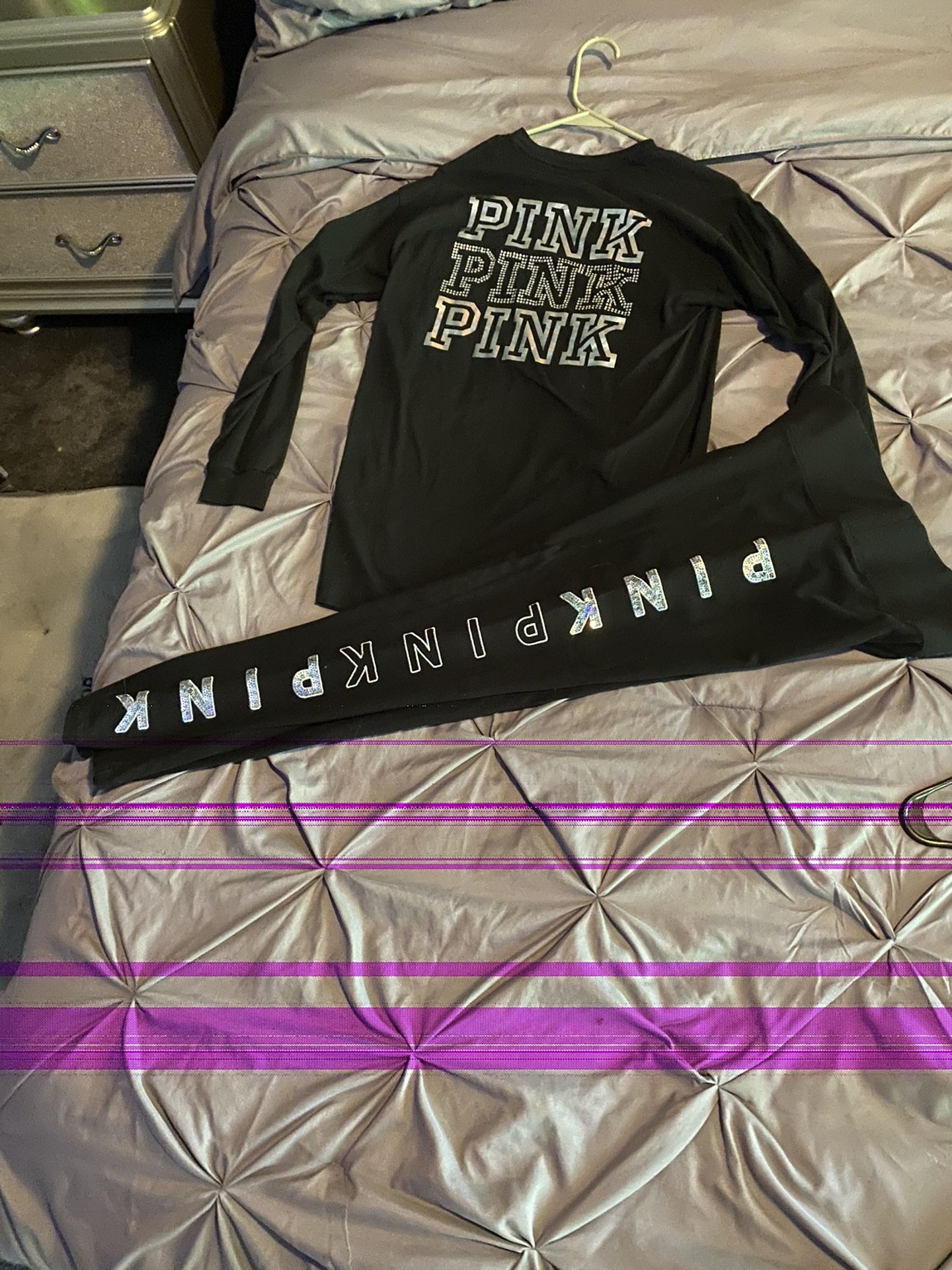 Vs Love Pink Outfit Sequins!