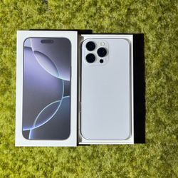 iPhone 16 Pro Max | 256GB | White Titanium | Factory Unlocked