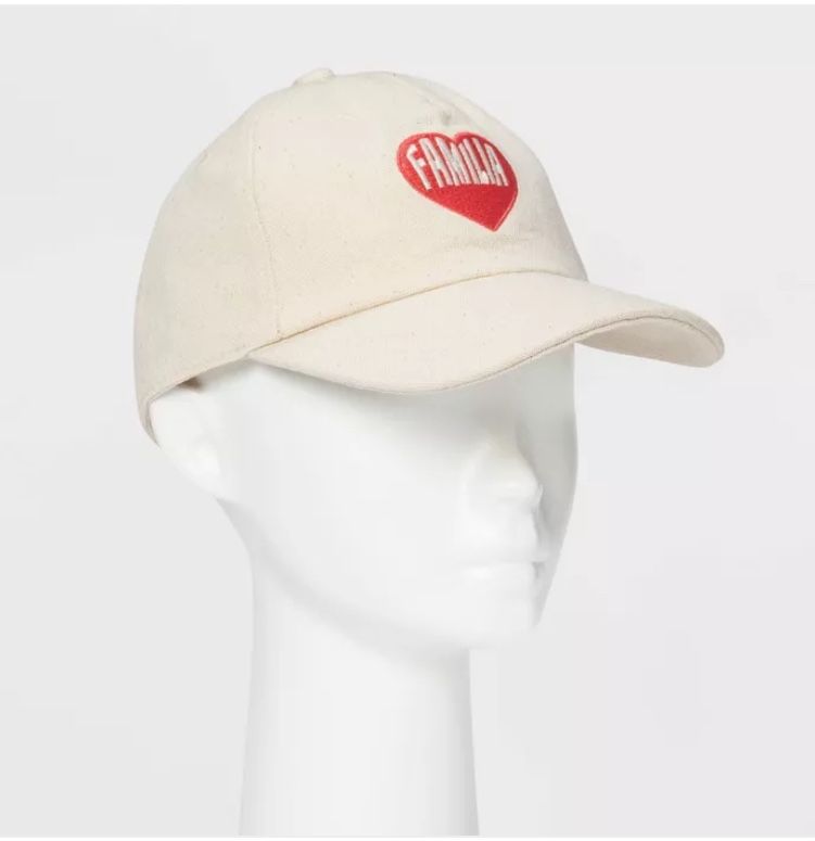 Familia Kids Baseball Hat- White