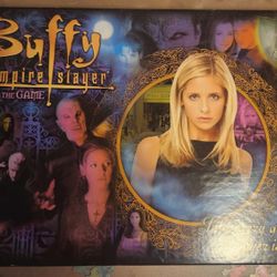 COMPLETE with DIRECTIONS .. Buffy The VAMPIRE SLAYER  BOARD GAME  (from 2000)