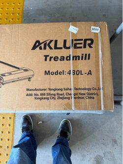 AKLUER Walking Pad Treadmill (Model: 430L-A),