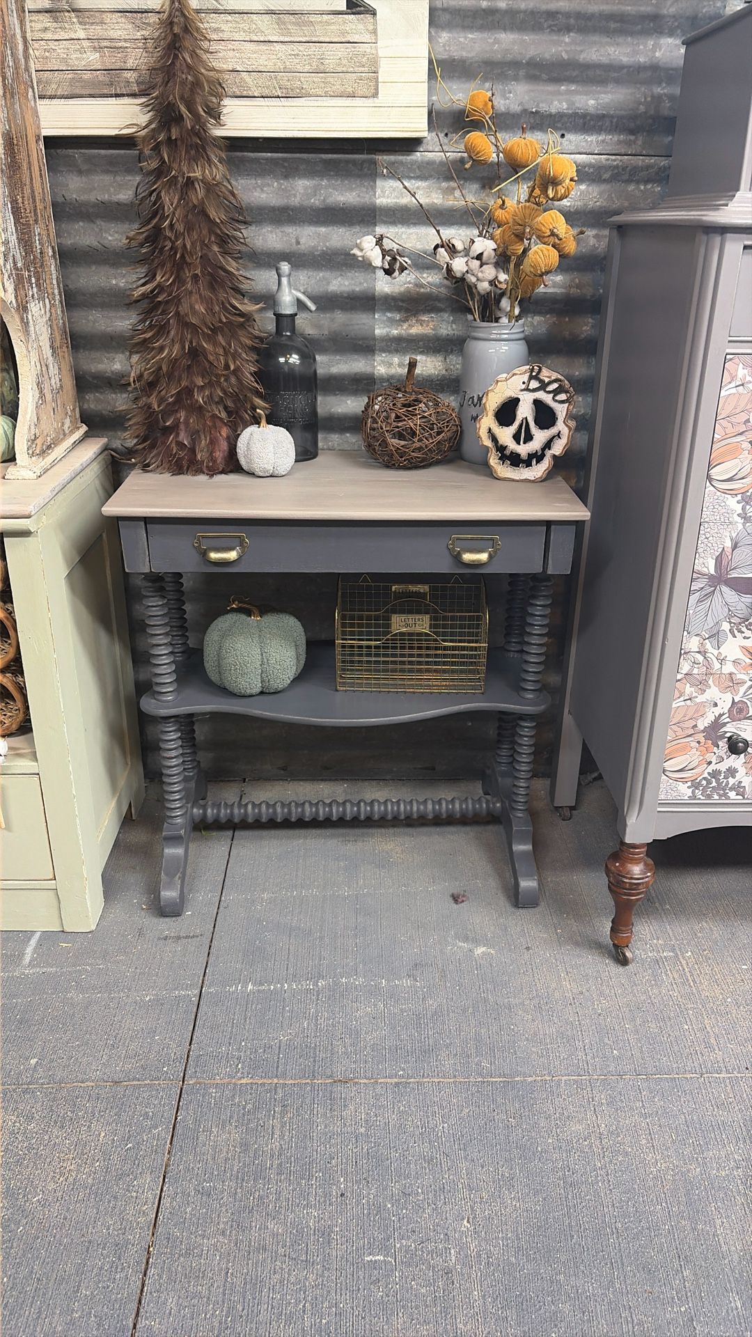 Antique Bonnin Desk Or Entry Table