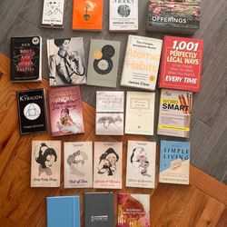 Books & Journals Collection - Psychology, Jung, Spirituality, Fiction, Marketing