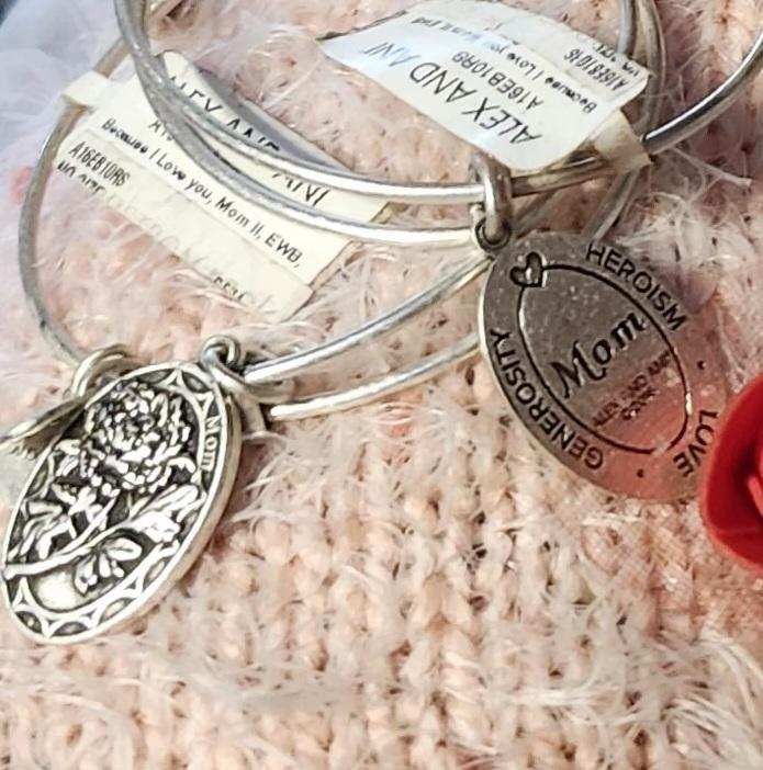 MOTHERS DAY 💐 Alex & Ani  "Mom" Bracelets  