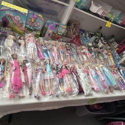 Huge Selection of Barbie’s-$5.00 Each 