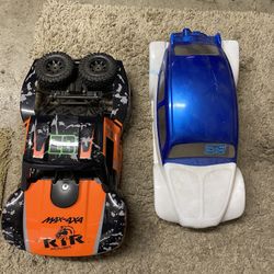 Traxxas Revo Upgraded With Extra Parts.  