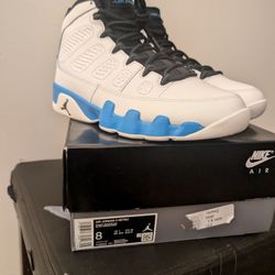 Air Jordan Retro 9 (North Carolina Blue) Tar heels 