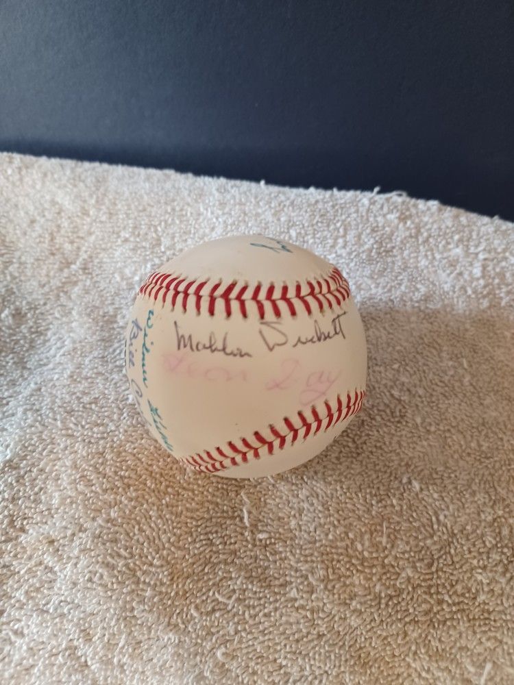 Negro League Signed Baseball