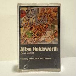 Vintage 1983 Cassette Tape Allan Holdsworth Road Games Warner Bros Records