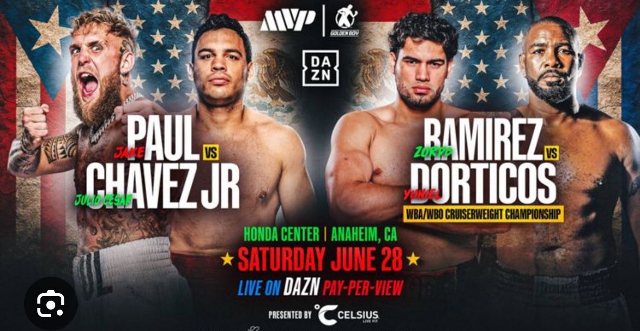 Jake Paul Vs Julio Caesar Chavez Tickets