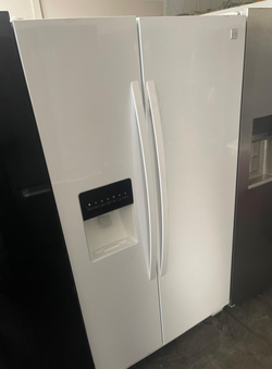 Deal: Kenmore Side-by-Side Refrigerator – White, Water/Ice