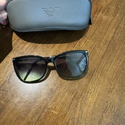 Emporio Armani Sunglasses With Case