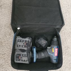 Ryobi 12V Cordless Drill CD100 w/ 2 OEM Batteries, Charger, Case