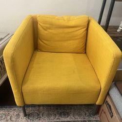 Yellow Accent chair