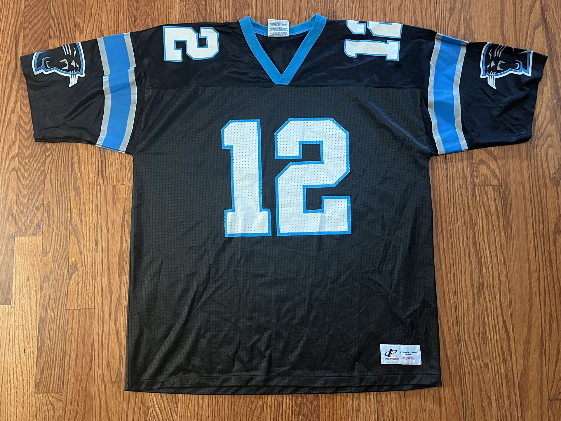 Kerry Collins Carolina Panthers Jersey, XL, Logo Athletic, Authentic