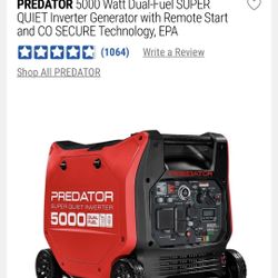PREDATOR GENERATOR INVERTER 
