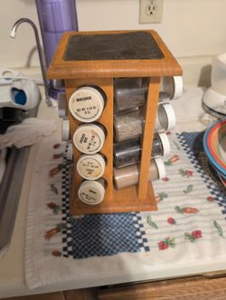 Rotating Herb Spice Rack