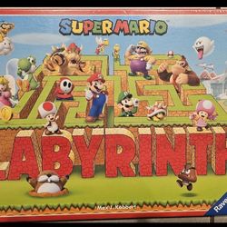 Super Mario Bros Labyrinth - The Moving Maze Family Board Game