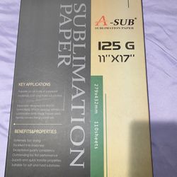 A-SUB  Sublimation Paper 