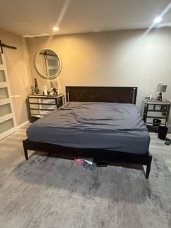 CALIFORNIA KING MATTRESS + FRAME