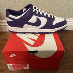 Nike Dunk Low Court Purple Size 13 - Brand New Never Worn