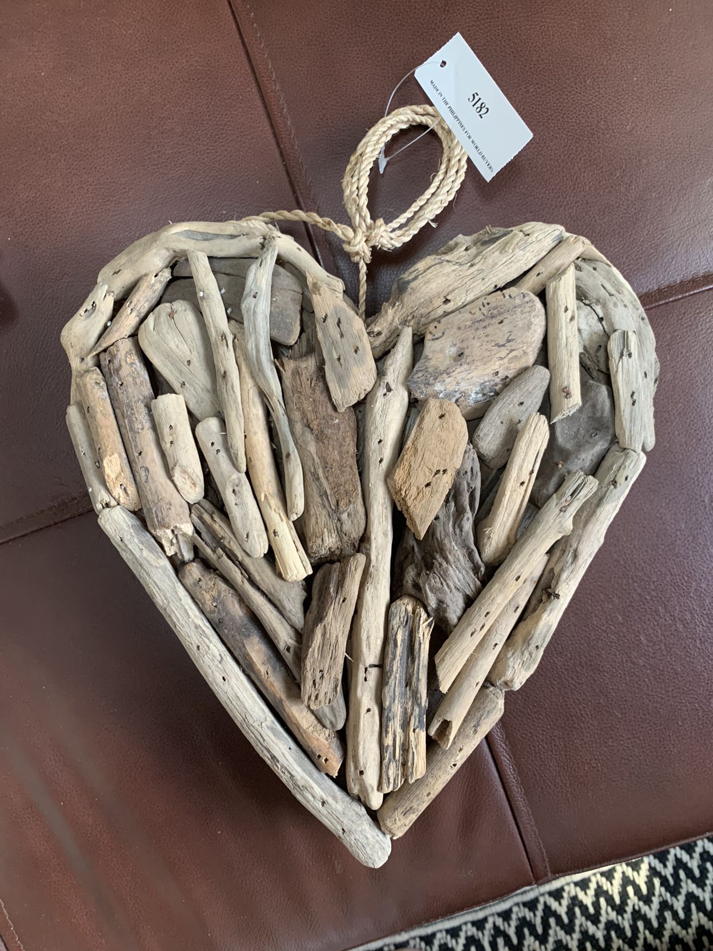 Driftwood Heart Wall Art