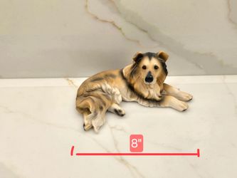 8" Collie Dog Figurine