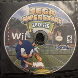 Sega Superstars Tennis (Wii, 2008) Disc Only | Tested | Works